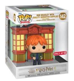 Funko Pop! Movies: Harry Potter - Ron Weasley with Quality Quidditch Supplies #142 Target Exclusive