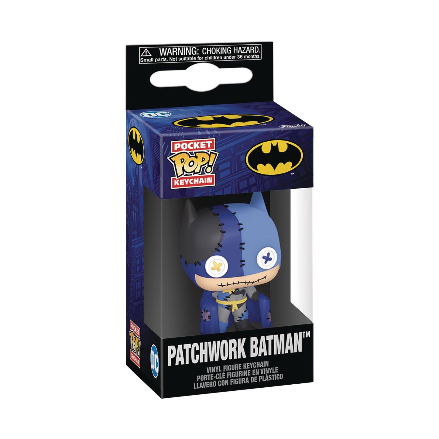 Funko Pop! Keychain DC Comics Patchwork Batman