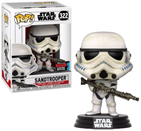 Funko Pop : Star wars : Sandtrooper #322 2019 Fall Exclusive Target Shared