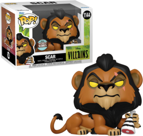 FUNKO POP! DISNEY: Lion King : Villians Scar #1144 Specialty Series Exclusive
