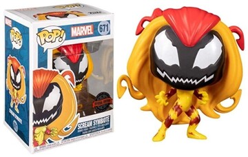 Funko Marvel Pop!  Scream Symbiote #671 Shared Exclusive Venom