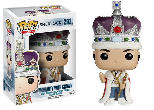 Funko Pop! V : Sherlock Holmes : Moriarty with Crown #293
