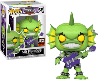 Funko Pop : Freddy Funko : Sid Fishious SE Heavy Metal Halloween limited 5000 Exclusive