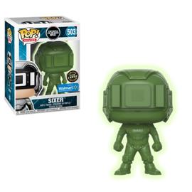 FUNKO POP! Movies: Real Player One :  Sixer #503 Walmart Exclusive Chase GID Jade
