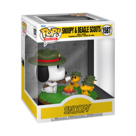 Funko Pop! Peanuts Snoopy & Beagle Scouts #1587 Deluxe