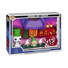 Disney Funko Pop Moment: Nightmare Before Christmas Snowman Jack / Carolers 12