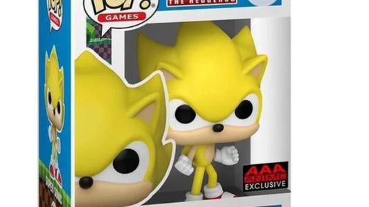 Funko Pop! Sonic the Hedgehog - Super Sonic #923  AAA Exclusive