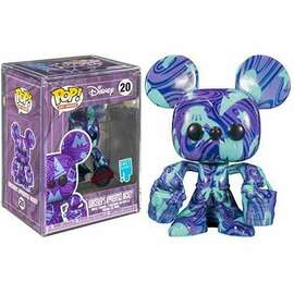 Funko POP! Art Series Disney : Sorcer's  Apprentice Mickey #20 with pop protector Shared Exclusive