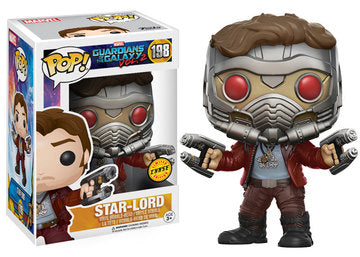 Funko Pop : Marvel : Star-Lord #198 Guardians of the Galaxy Chase vol 2