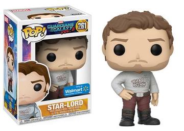 Funko Marvel Pop!  Guardians of the Galaxy 2 : Star-Lord #261 Walmart Exclusive