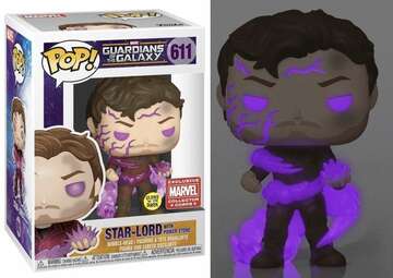 Funko Pop : Marvel :  Guardians of the Galaxy : Star-Lord #611 Marvel Collector Corps Exclusive