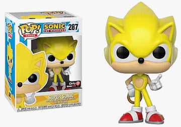 Funko Pop! Sonic the Hedgehog - Super Sonic #287 Gamestop Exclusive