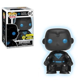 Funko Pop! DC Super Heroes Comics: Superman #07 GID Entertainment Earth Exclusive