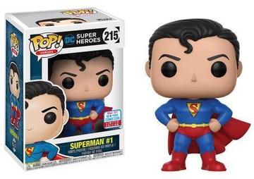 Funko Pop : DC: Superman #1 #215 Shared Justice League Fall nycc convention 2017