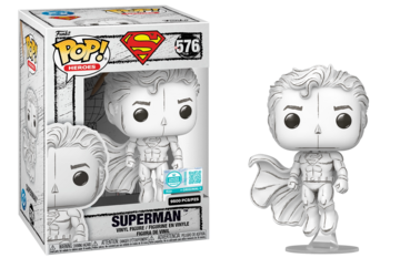 Funko Pop! : Dc Comics : Superman #576 Sketched deco  LE Exclusive 9500