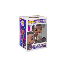 Funko Marvel Pop!  What If ?  T'challa Star-lord #876 Shared Exclusive