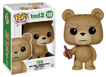 FUNKO POP! Movies: Ted 2 : Ted #188 with beer bottle