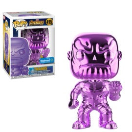 Funko Pop! Marvel  Avengers Infinity War : Walmart Exclusive Thanos #415 Purple Chrome