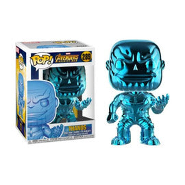 Funko Pop! Marvel  Avengers Infinity War : Walmart Exclusive Thanos #289 Blue Chrome