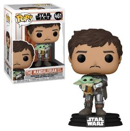 Star Wars Pop! Star Wars Pop! Mandalorian : The mandalorian with grogu #461