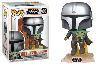 Funko Pop : Star wars : Mandalorian with the child #402  : Grogu
