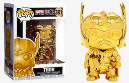 FUNKO POP! Marvel:  Marvel Studios Ten Years : Thor #381 Gold Chrome