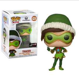 Funko Pop! Overwatch : Tracer #424 Eb Games Exclusive Holidays
