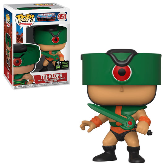 Funko Pop! He-man Masters of the Universe : Tri-klops #951 Emerald City ECCC 2000 Exclusive