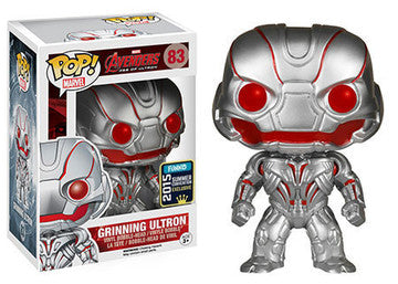 FUNKO POP! Marvel:  Marvel : Avengers Age of Ultron Grinning Ultron #83 2015 Summer Exclusive