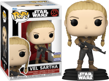 Funko Pop : Star wars : Vel Sartha #554 Winter 2022 shared Exclusive