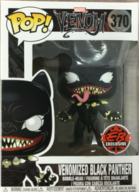 Funko Marvel Pop! Venom : Venomized Black Panther #370 Eb games Exclusive