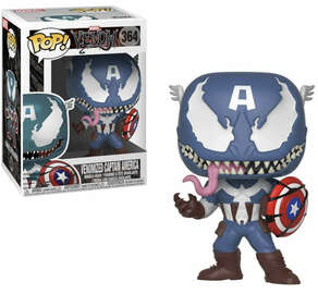 Funko Marvel Pop!  Venom : Venomized Captain America #364