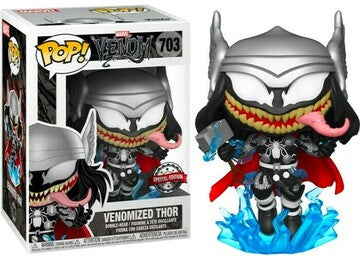 Funko Marvel Pop! Venom : Venomized  Thor #703 Shared Exclusive