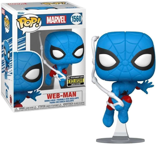 Marvel Pop! Web-man #1560 Entertainment Earth Exclusive Spider-man