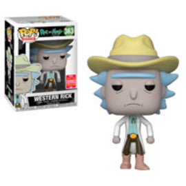Funko Pop! Rick and Morty : Western Rick 363 2018 Summer Exclusive