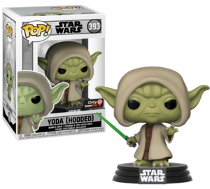 Funko Pop : Star wars : Yoda #393 Hooded Eb Games Exclusive