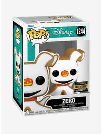Disney Funko Pop!  Nightmare Before xmas - Zero Gingerbread #1244 Hot Topic Exclusive