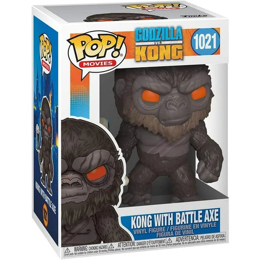 Funko Pop!  Godzilla vs Kong  -  Kong with battle axe #1021