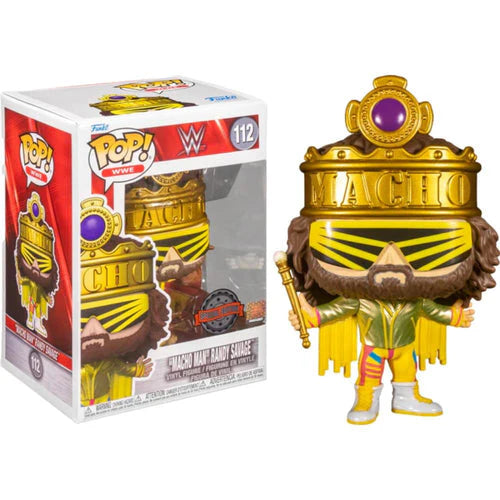Funko Pop! WWE King Randy Savage Macho Man Shared Exclusive