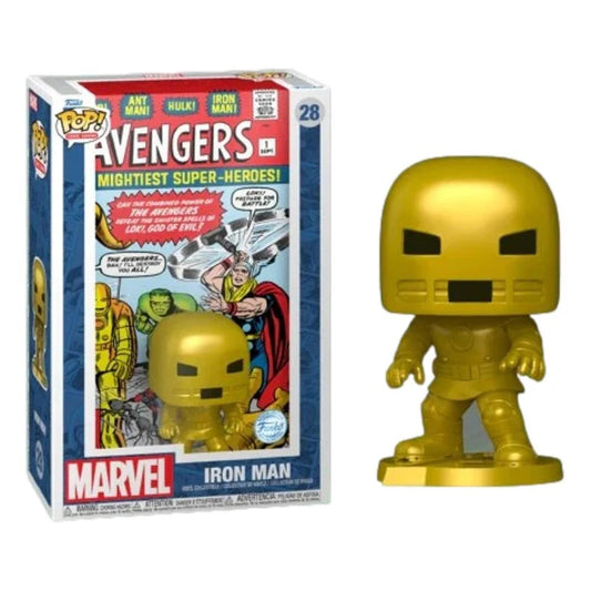 Marvel Pop! Comic Covers  Avengers #1 Iron Man #28 exclusive