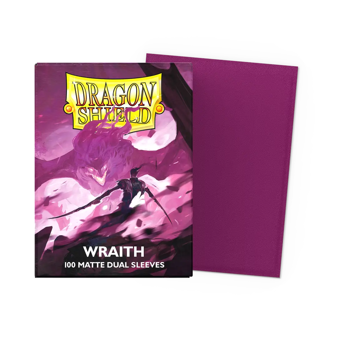 Dragon Shields : - 100 Matte Dual Sleeves