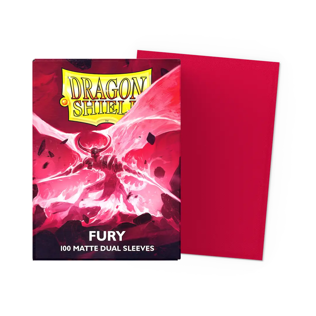 Dragon Shields : - 100 Matte Dual Sleeves