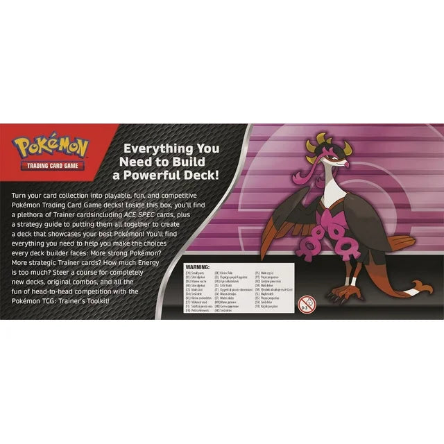 Pokemon TCG: Trainer’s Toolkit 2025 - 4 Packs, Promos, Accessories