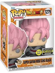 Dragon Ball z Funko Pop! Super Saiyan Rose Goku Black #1279 Entertainment Earth