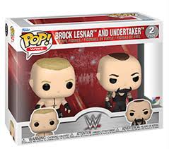 WWE Funko Pop : WWE - Brock Lesnar & Undertaker 2 pack