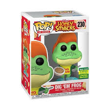 Funko Pop! SDCC Shared Exclusive 2024- Dig 'em Frog #230 Ad Icons Honey Smacks