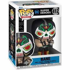 Dc Funko Pop : Super Heroes Dia De Los :  Bane #412