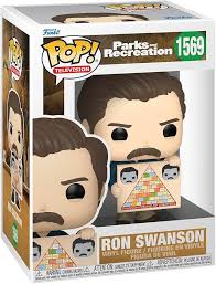 Parks and Recreation Red Funko Pop!  Ron Swanson #1569