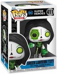 Dc Funko Pop : Super Heroes Dia De Los : Green Lantern Jessica Cruz #411