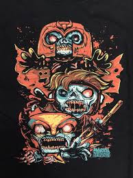 T-shirt : Funko Pop Marvel Zombies - Magneto Scarlet Witch Wolverine